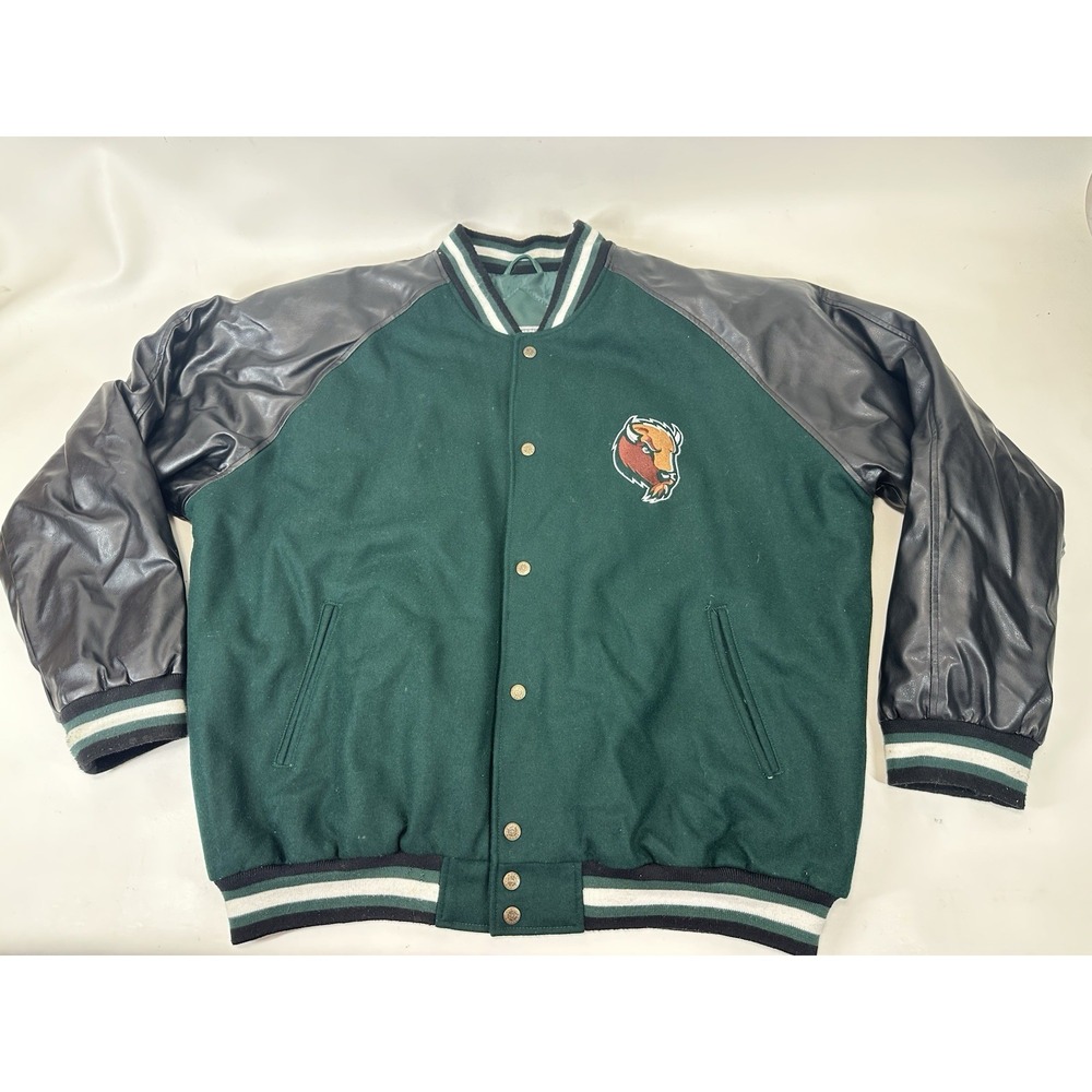 Marshall University Steve & Barrys Bomber Wool Blend Varsity Jacket Mens‎ XL